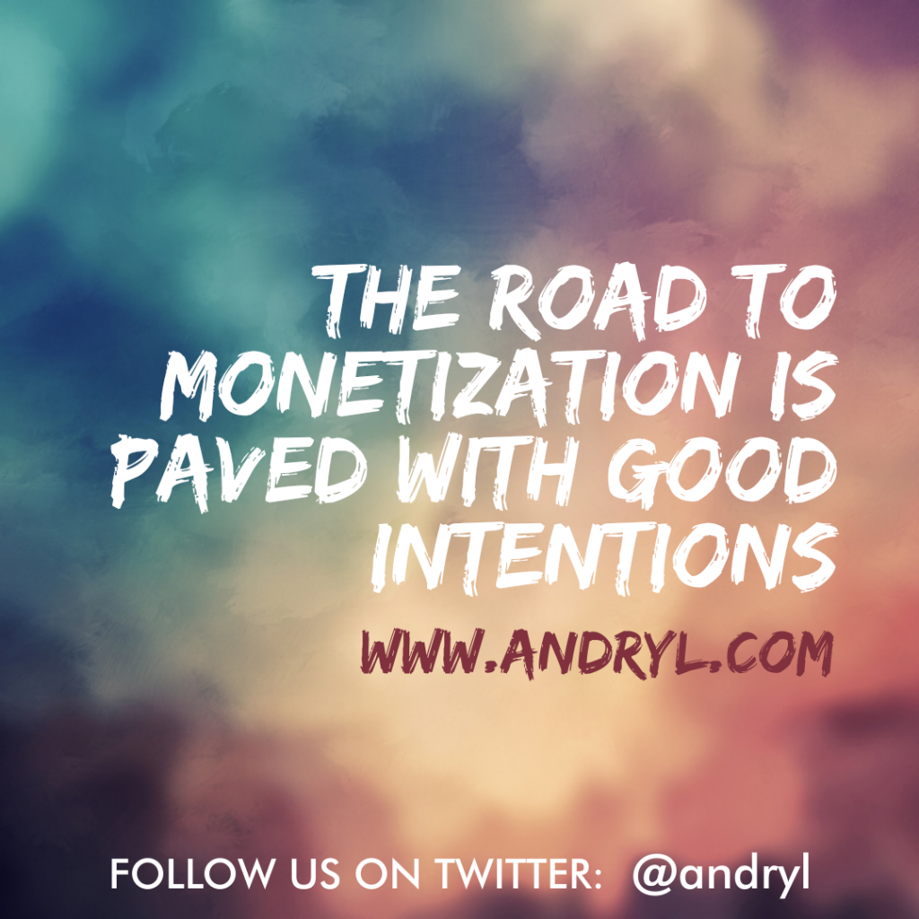 First World Wisdom: Road Monetization