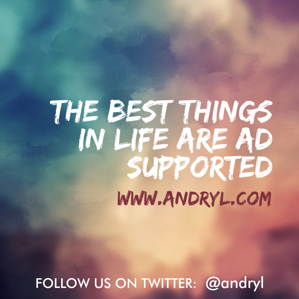 First World Wisdom: Ad Supported